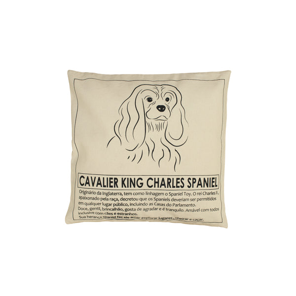 Capa almofada Cavalier King Charles Spaniel
