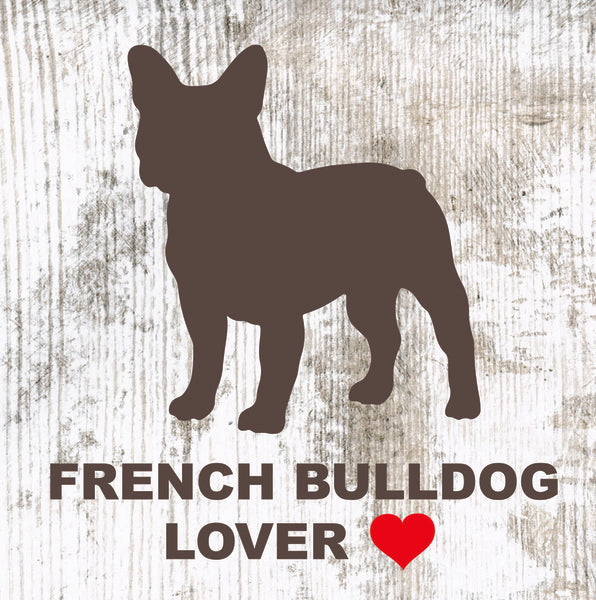 Placa Buldogue Francês - Várias