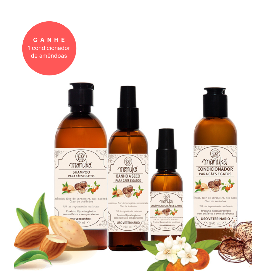 KIT AMÊNDOA FRESCA COMPLETO | Pele Seca