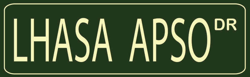 Placa  Lhasa Apso - Várias