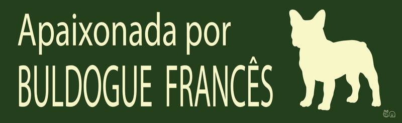 Placa Buldogue Francês - Várias