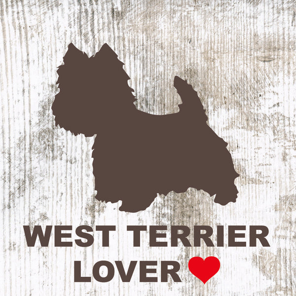 Placa West Terrier - Várias