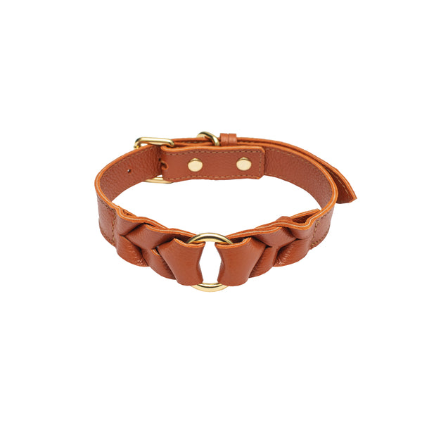 Coleira Milano Coral