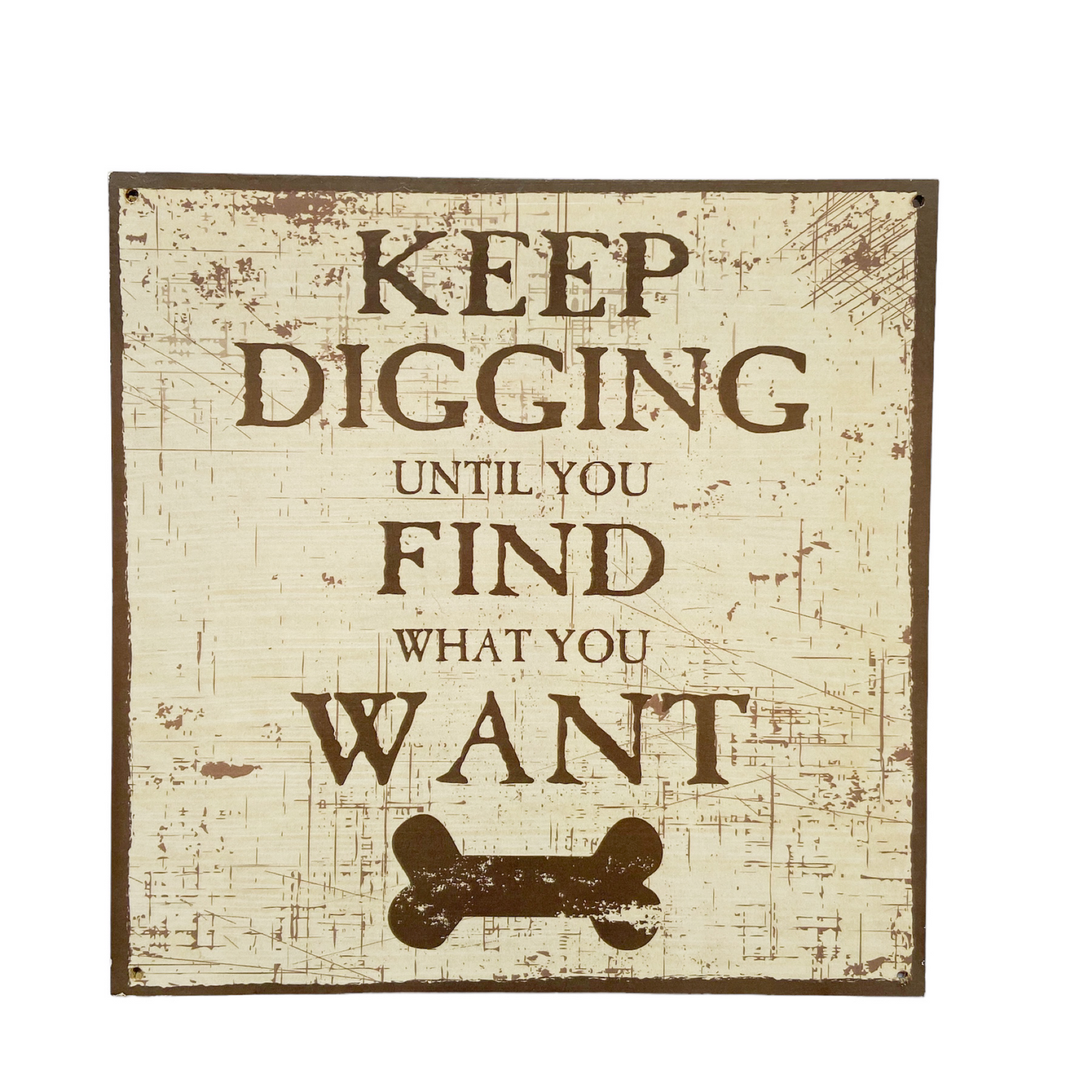 Placa Keep Digging