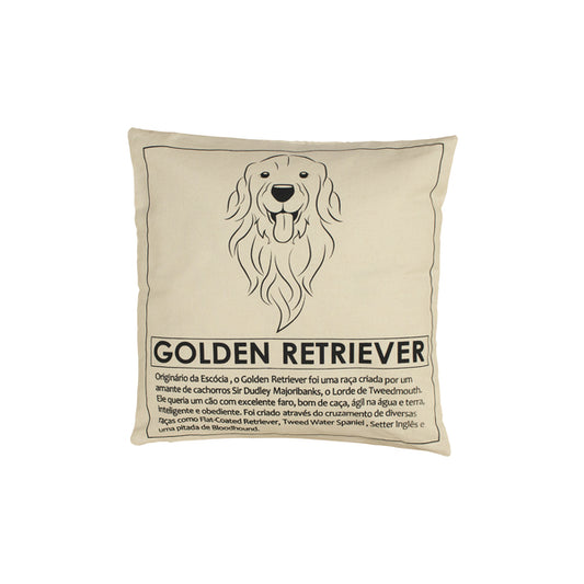 Capa almofada Golden Retriever