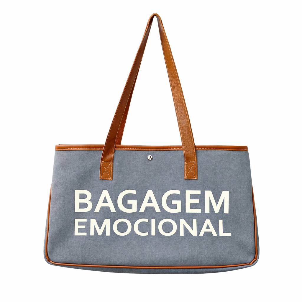 Bolsa Bagagem Emocional Cinza