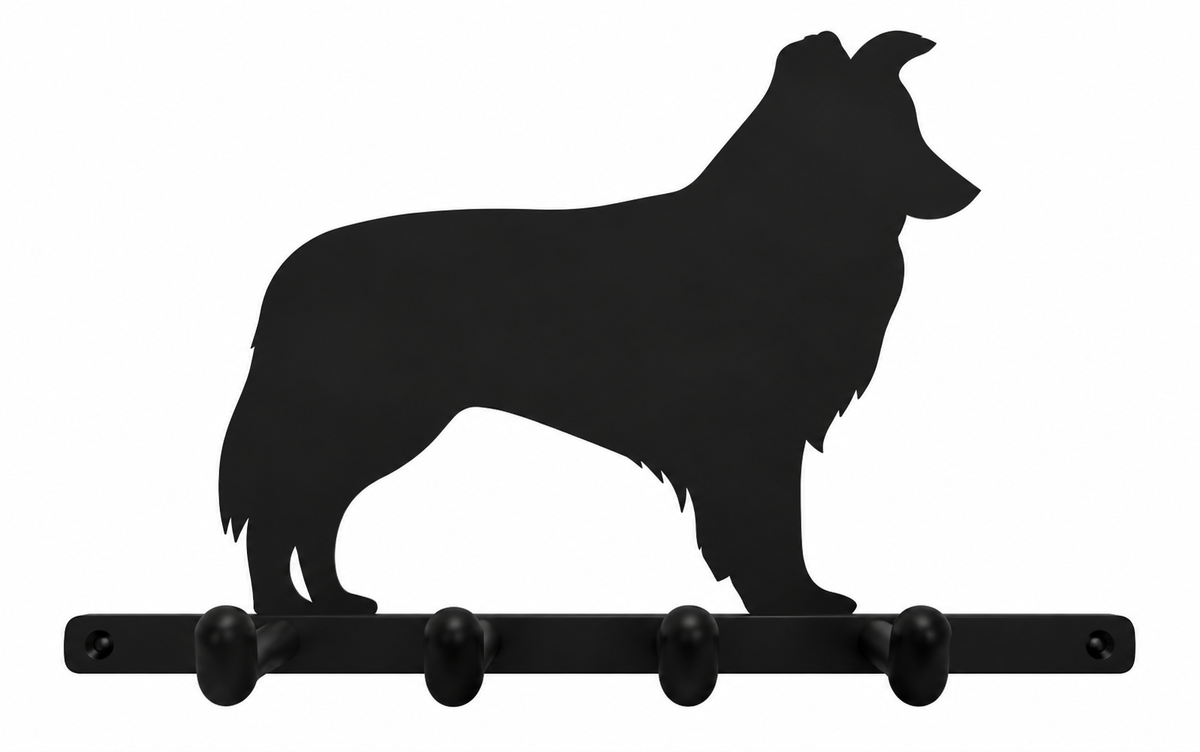 Porta Coleiras Border Collie