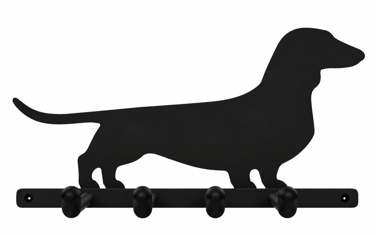 Porta Coleiras Dachshund