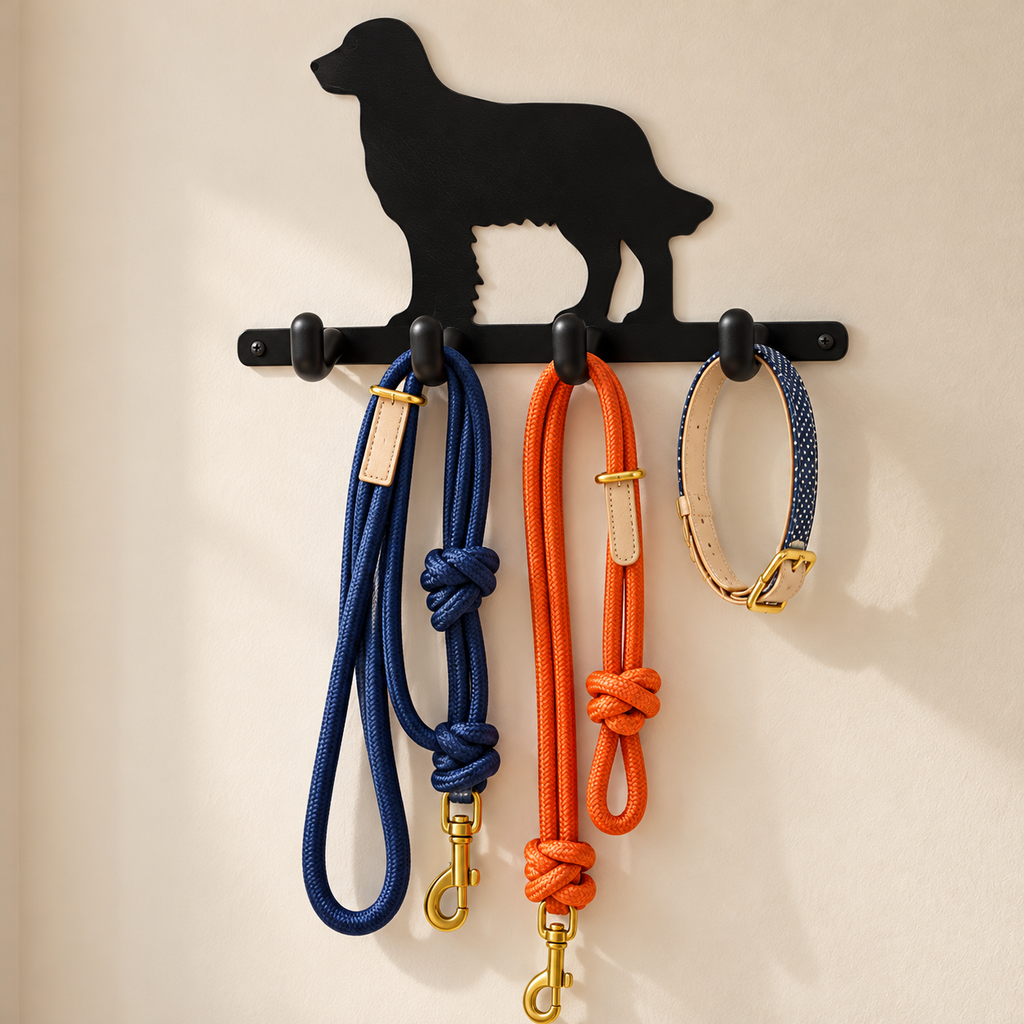 Porta Coleiras Golden Retriever