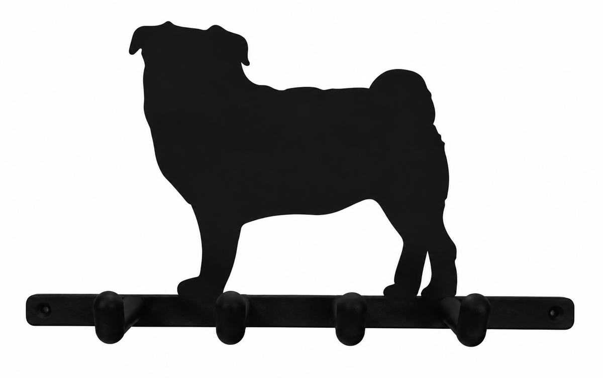 Porta Coleiras Pug