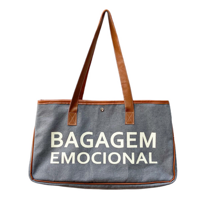 Bolsa Bagagem Emocional Cinza