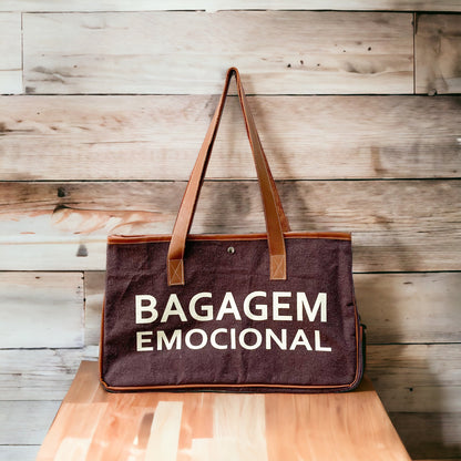 Bolsa Bagagem Emocional Chocolate