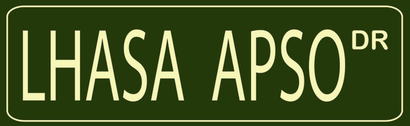 Placa  Lhasa Apso - Várias