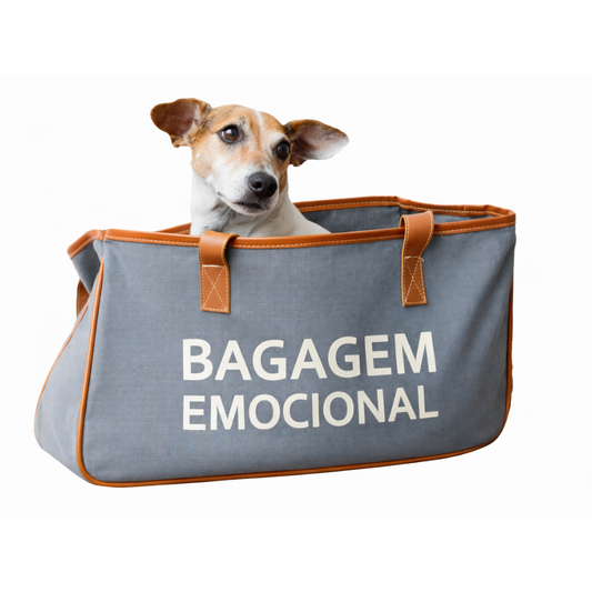 Bolsa Bagagem Emocional Cinza