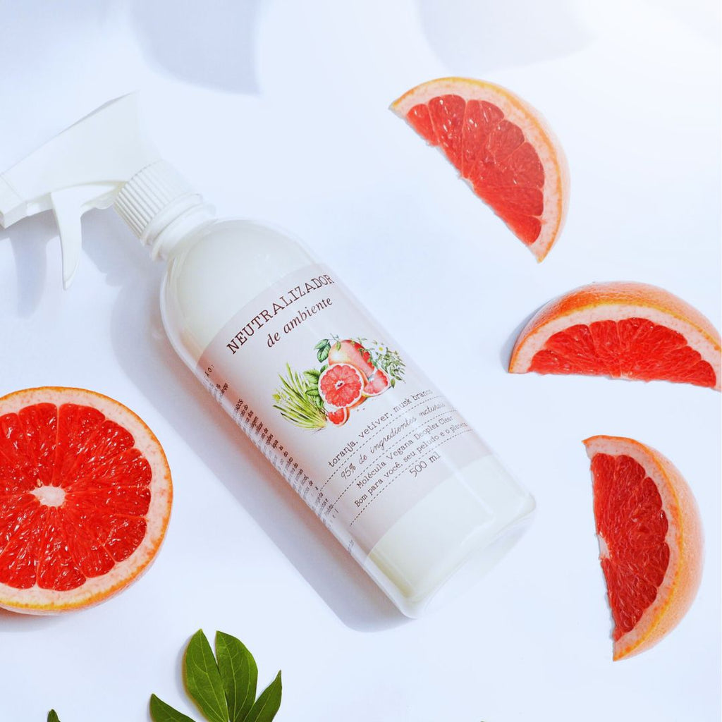NEUTRALIZADOR DE ODORES | Toranja, Vetiver e Musk Branco | em 2 tamanhos