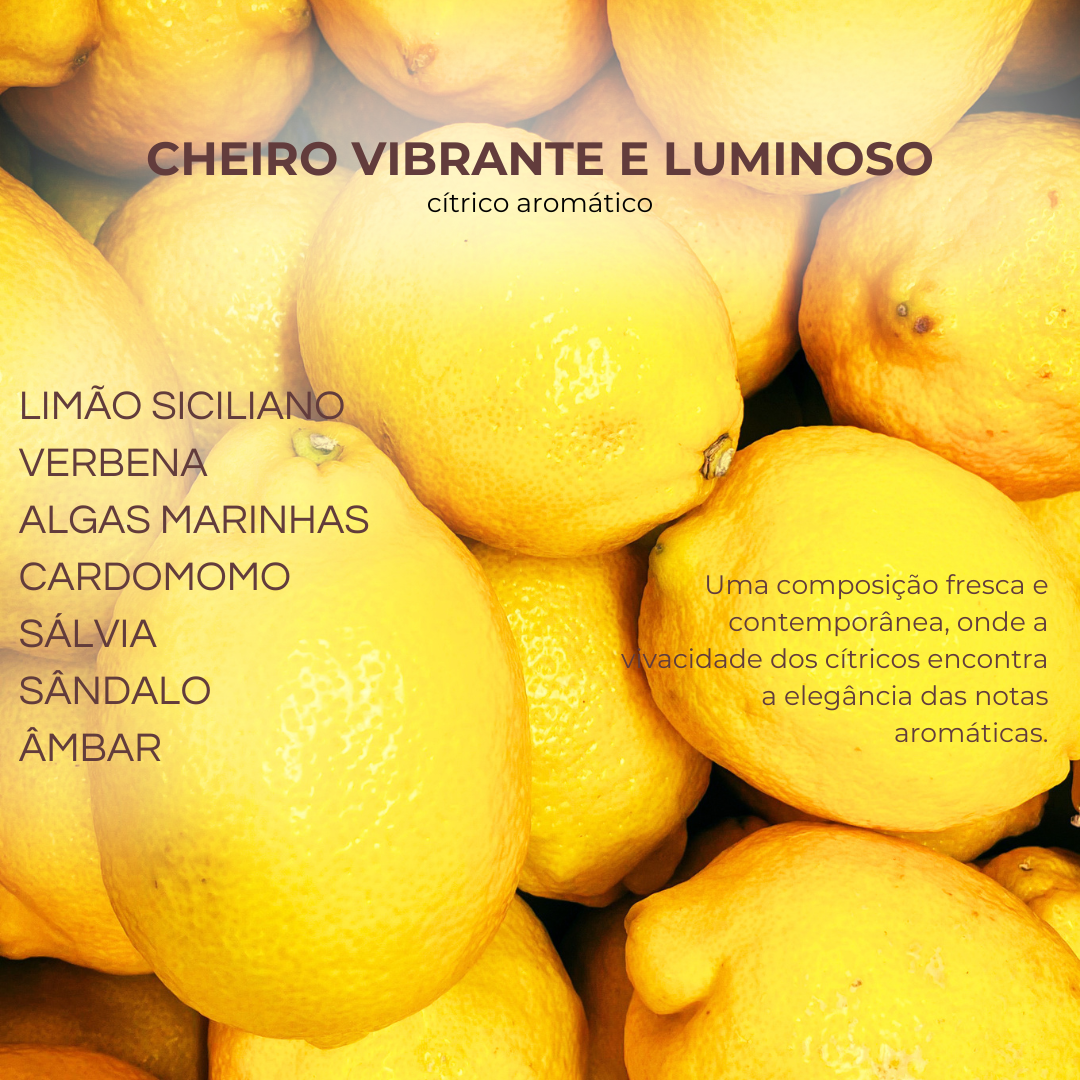 NEUTRALIZADOR DE ODORES | Limão Siciliano | em 2 tamanhos