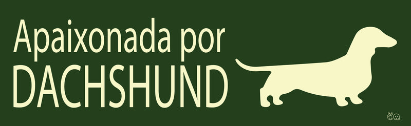 Placa  Dachshund- Várias