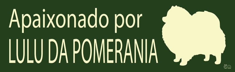 Placa Lulu da Pomerânia e Spitz  - Várias