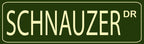 Placa  Schnauzer- Várias
