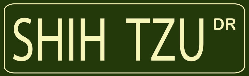 Placa Shih Tzu - Várias