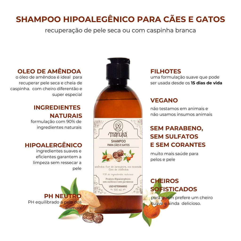 SHAMPOO AMÊNDOA FRESCA | Pele Seca
