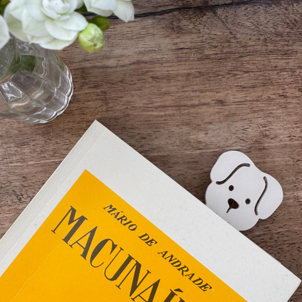 Marcador de página de livro | Cachorro
