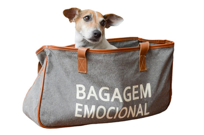 Bolsa Bagagem Emocional Cinza