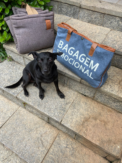 Bolsa Bagagem Emocional Cinza